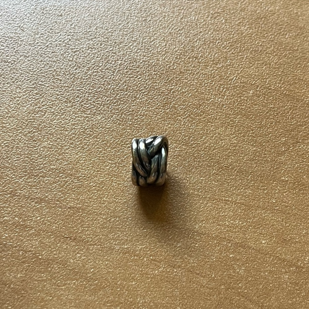 Pandora Knot 925 Silver Twisted Charm Bead